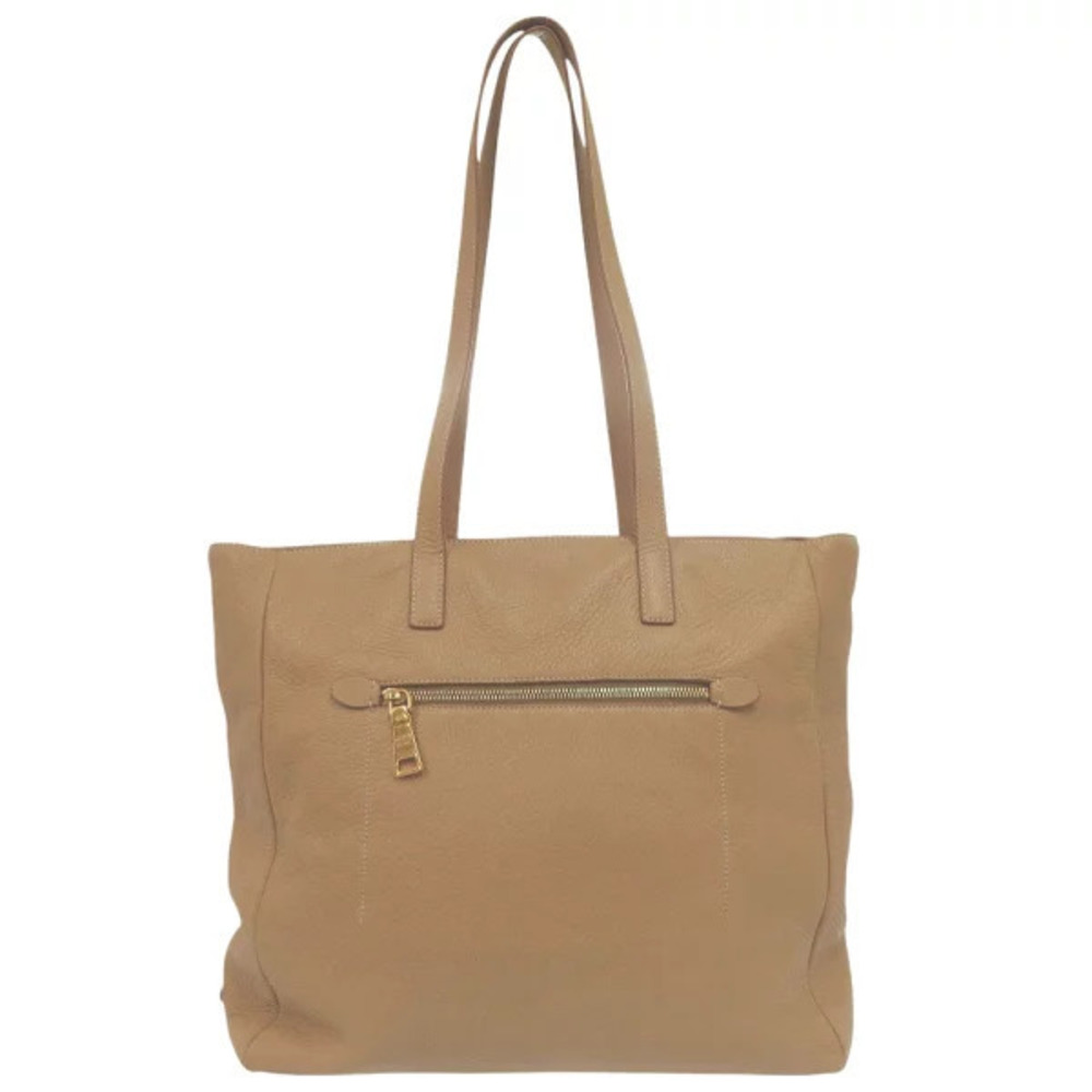 Prada Vitello Daino Leather Brown Tote Bag Hobo